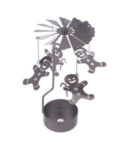 Moving Shadows Night Light - Gingerbread man Christmas