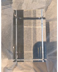 K9 Crystal Blank 60x60x120mm