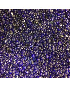Ink Blue Glass Beads 3-6mm