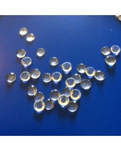 Clear Glass Faceted Domed Jewel 4.4mm 10g