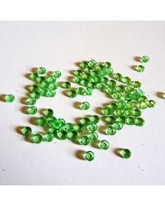 Black Glass Faceted Domed Jewel 3.8mm 10g