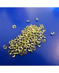 Black Glass Faceted Domed Jewel 3.8mm 10g
