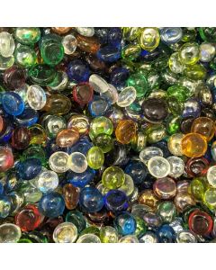 Small Mixed Glass Pebbles