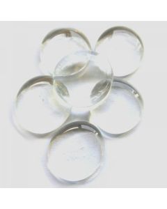 XL Clear Glass Pebbles (IR) 1Kg