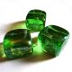 Ice Cube Light Green Glass Pebbles Iridised 1Kg